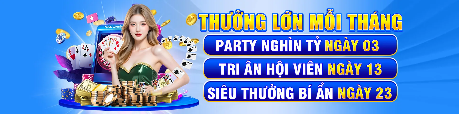 Banner big.club - Cổng game quốc tế